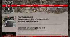 Desktop Screenshot of festung-furggels.ch